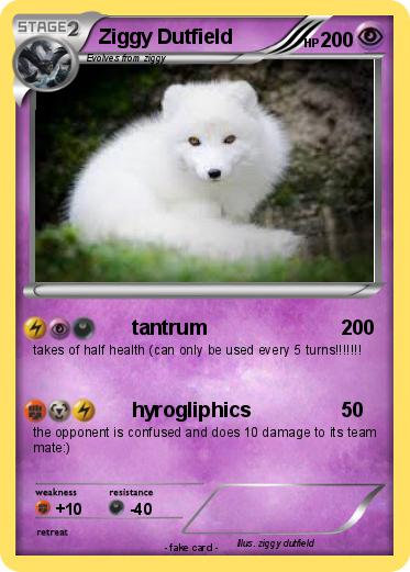 Pokemon Ziggy Dutfield