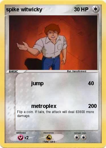 Pokemon spike witwicky