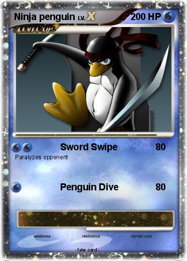Pokemon Ninja penguin