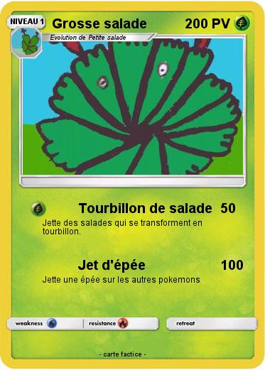 Pokemon Grosse salade
