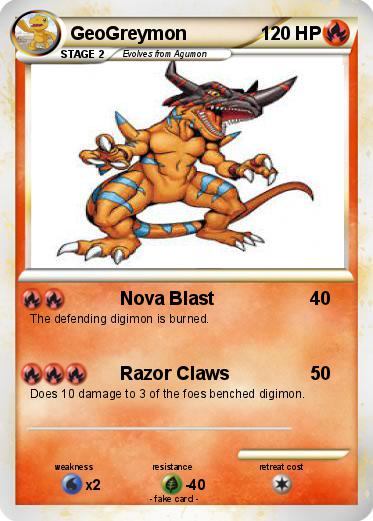 Pokemon GeoGreymon