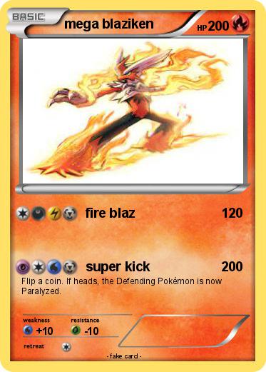 Pokemon mega blaziken