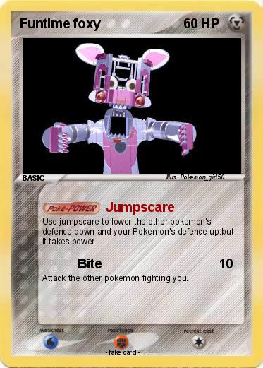 Pokemon Funtime foxy