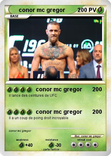 Pokemon conor mc gregor