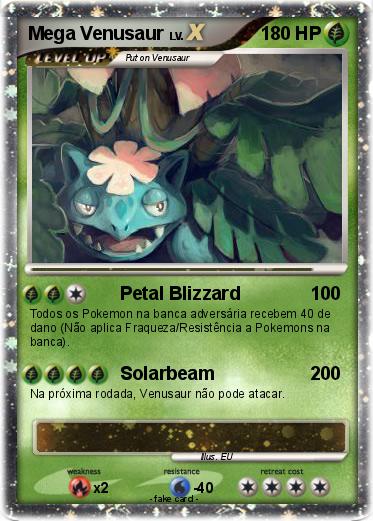 Pokemon Mega Venusaur