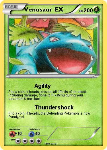Pokemon Venusaur EX