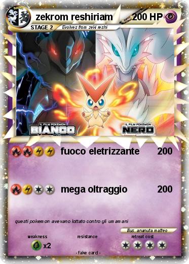 Pokemon zekrom reshiriam