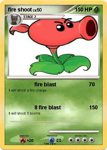 Pokemon fire shoot