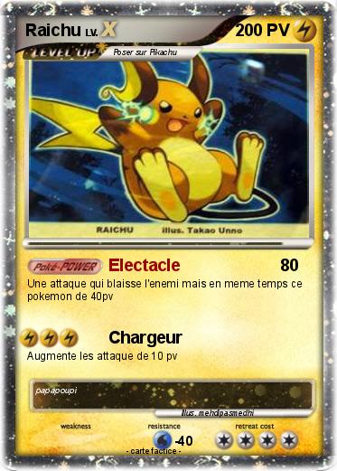Pokemon Raichu