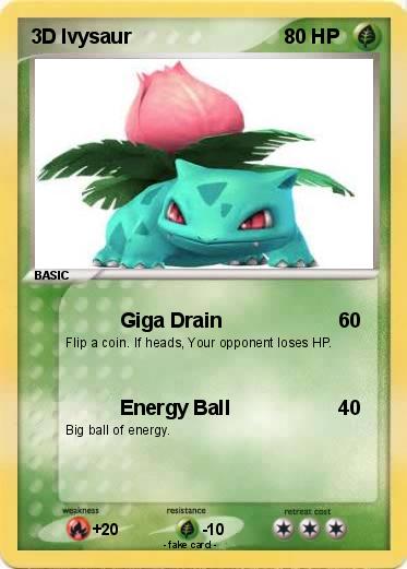 Pokemon 3D Ivysaur