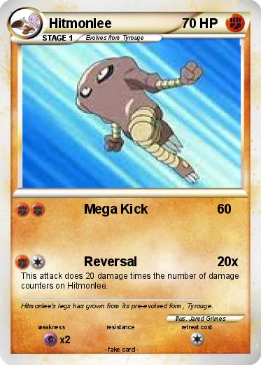 Pokemon Hitmonlee
