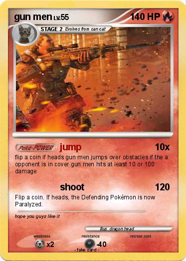Pokemon gun men