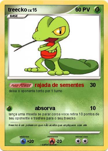 Pokemon treecko