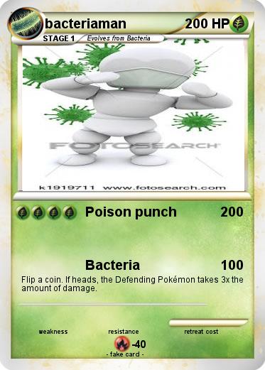Pokemon bacteriaman