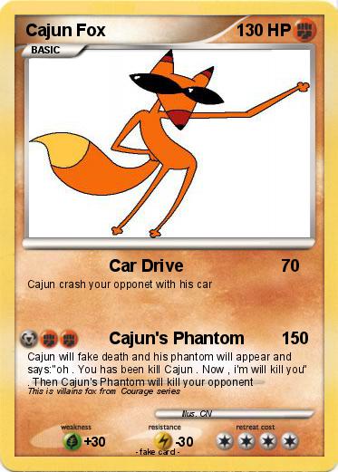 Pokemon Cajun Fox