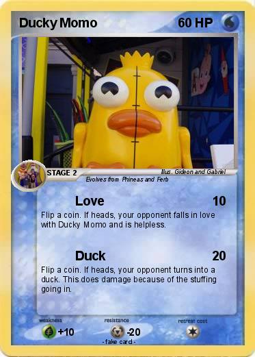 Pokemon Ducky Momo