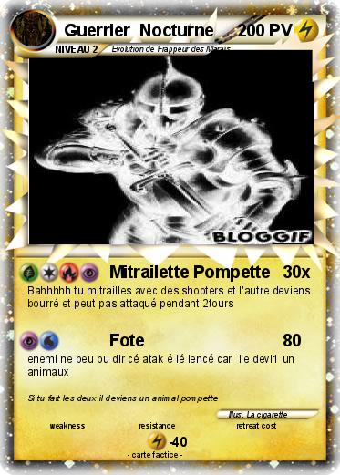 Pokemon Guerrier  Nocturne