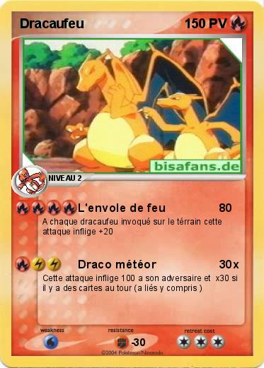 Pokemon Dracaufeu 