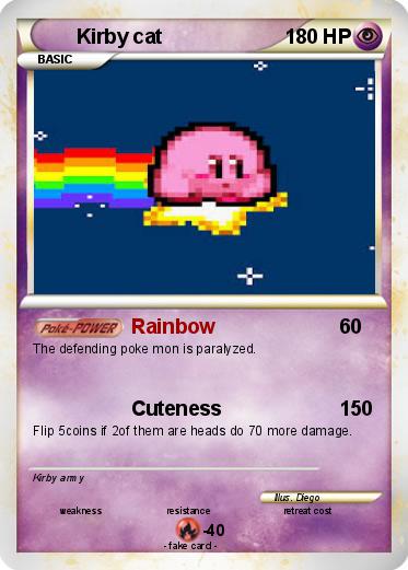 Pokemon Kirby cat