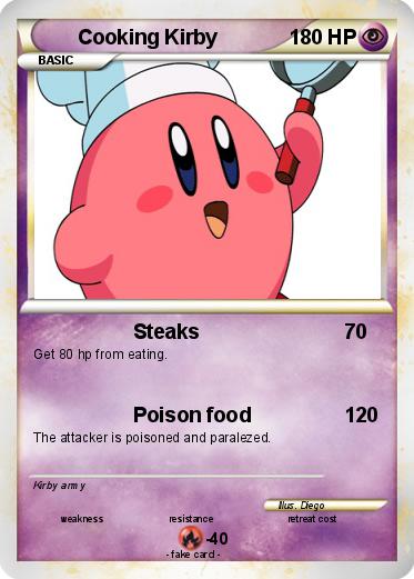 Pokemon Cooking Kirby