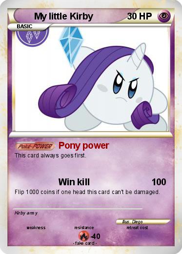 Pokemon My little Kirby