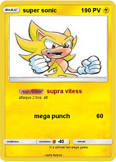 Pokemon super sonic