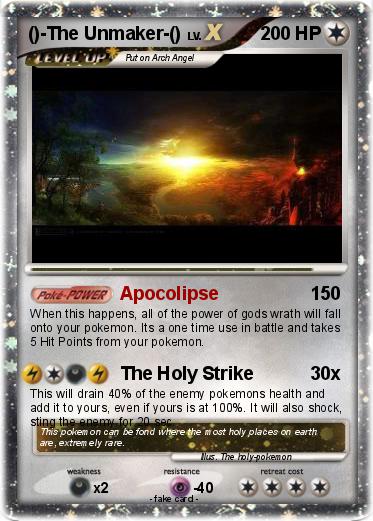 Pokemon ()-The Unmaker-()