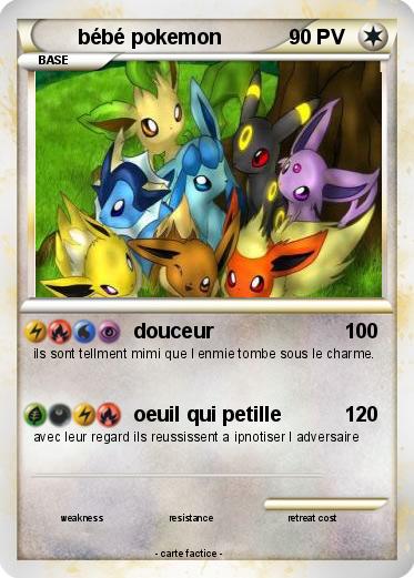 Pokemon bébé pokemon
