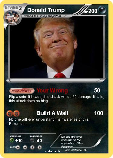 Pokemon Donald Trump