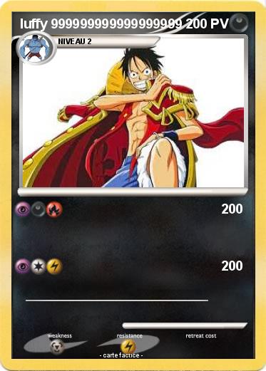 Pokemon luffy 999999999999999999