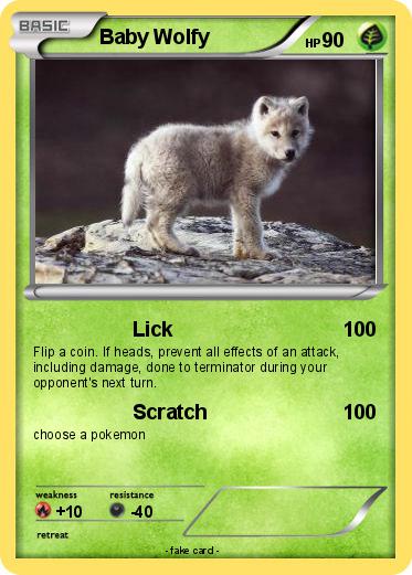 Pokemon Baby Wolfy
