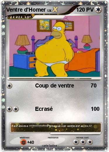 Pokemon Ventre d'Homer