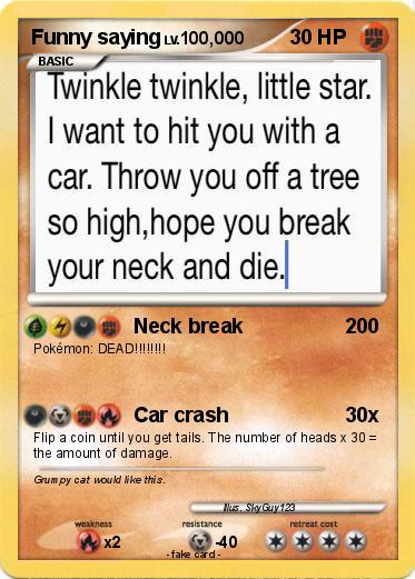 Pokemon Funny saying