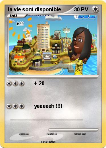 Pokemon la vie sont disponible