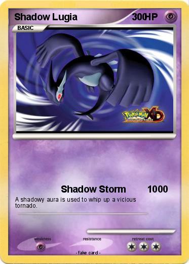 Pokemon Shadow Lugia                     300