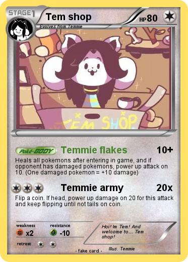 Pokemon Tem shop