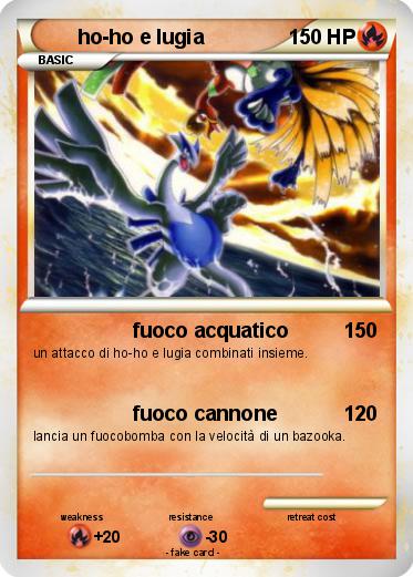 Pokemon ho-ho e lugia