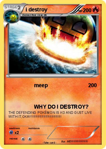 Pokemon i destroy