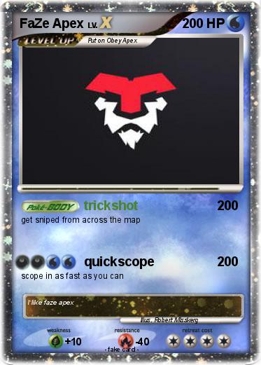 Pokemon FaZe Apex