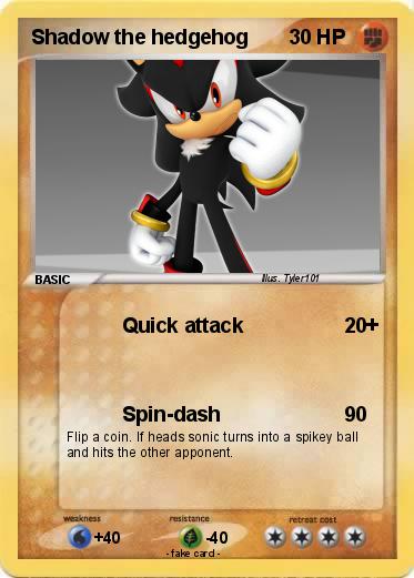 Pokemon Shadow the hedgehog