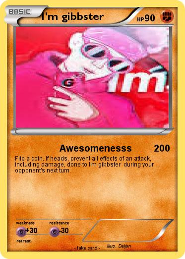Pokemon I'm gibbster