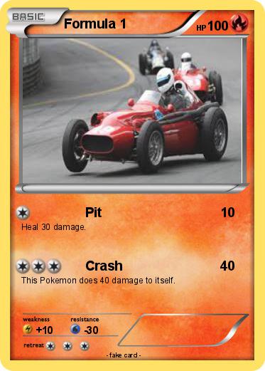 Pokemon Formula 1