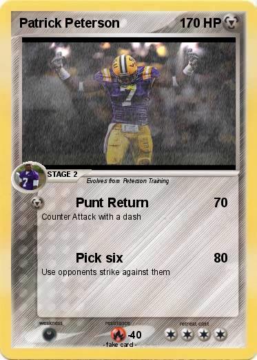 Pokemon Patrick Peterson
