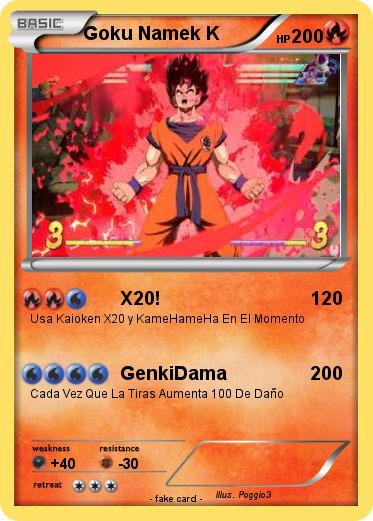 Pokemon Goku Namek K
