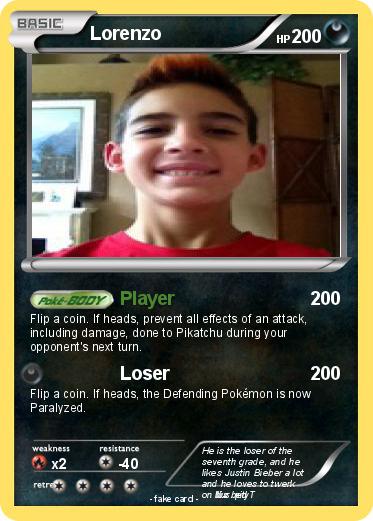 Pokemon Lorenzo