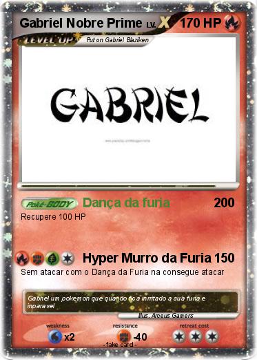 Pokemon Gabriel Nobre Prime
