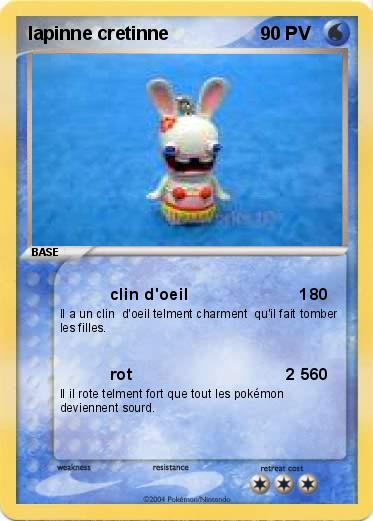 Pokemon lapinne cretinne