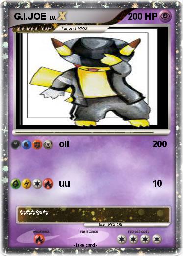 Pokemon G.I.JOE