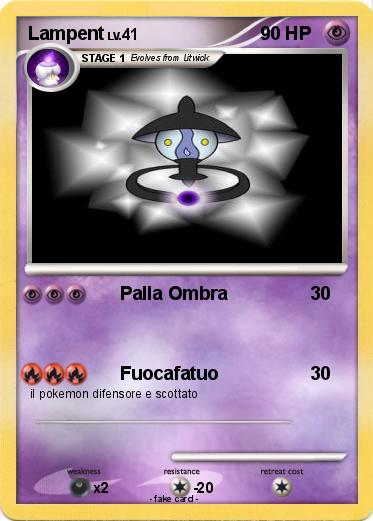 Pokemon Lampent