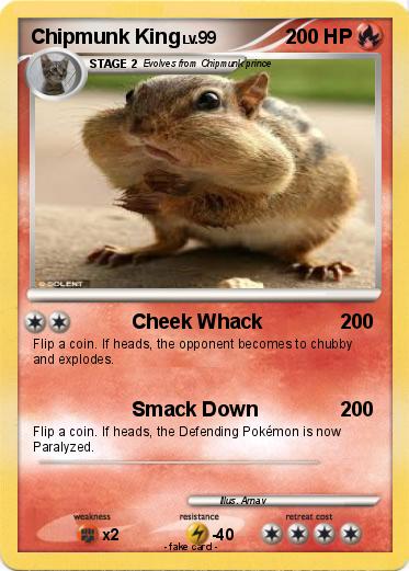 Pokemon Chipmunk King